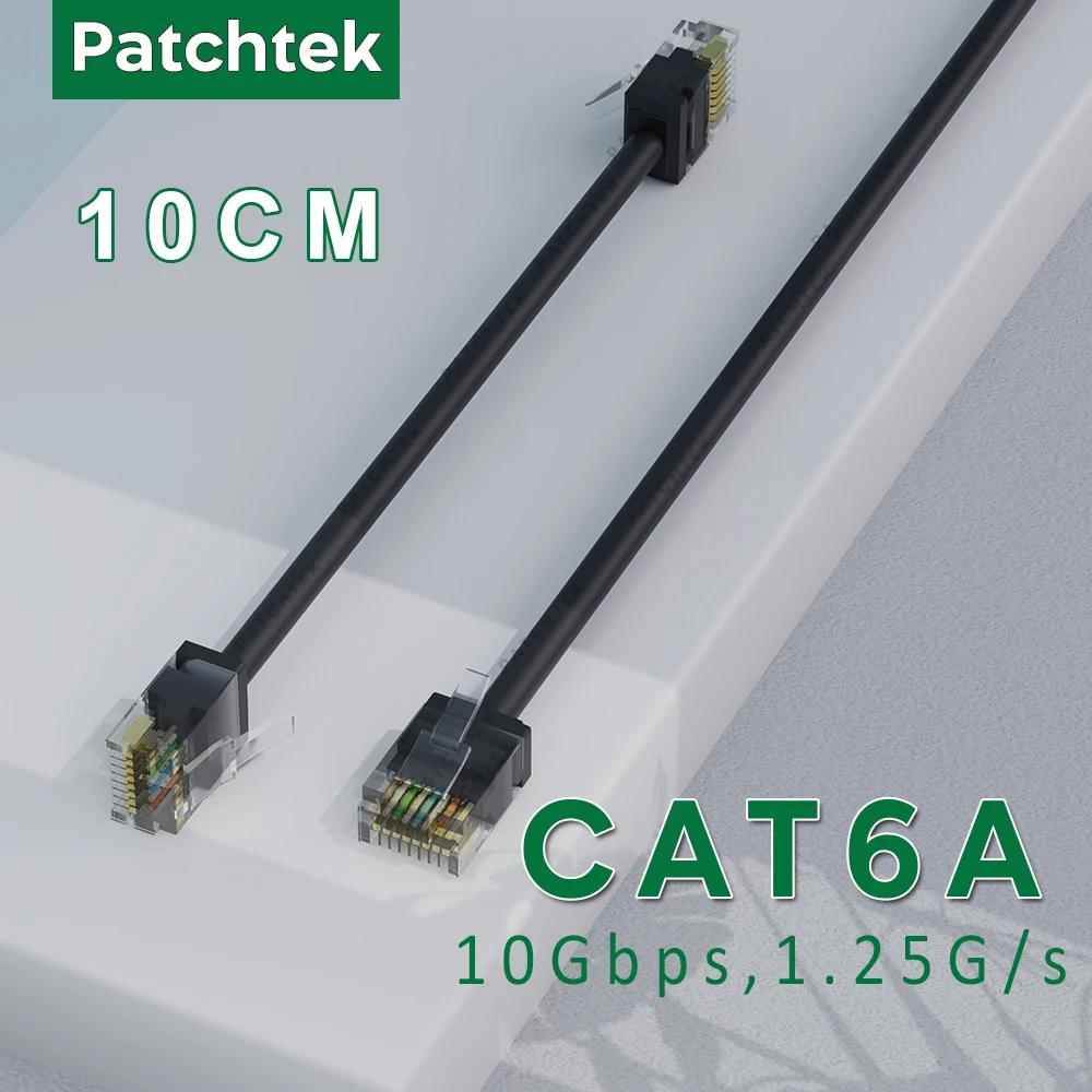 Patchtek UTP Ʈũ  ̴ ̺, Cat6A RJ45, 0.1-1.5m, 10Gbps, Cat6A ġ ڵ, Ps5 xbox